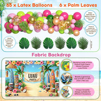 Luau Party Decorations Set – Hawaiian Birthday Party Decor