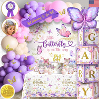 Butterfly Baby Shower Decorations for Girl