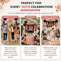 50th Birthday Decorations for Women