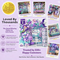 Little Mermaid Birthday Decorations Kit