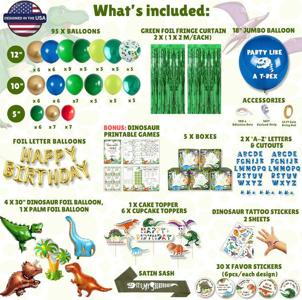 Dinosaur Birthday Decorations