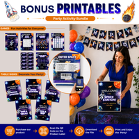 Space Birthday Decorations, Outer Space Party Decorations