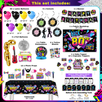 Back to the 80s Birthday Party Decorations