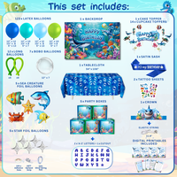 Under the Sea Party Decorations Set
