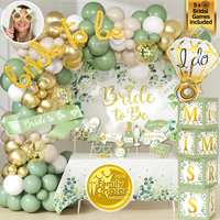 Bridal Shower Decorations Olive Sage Green